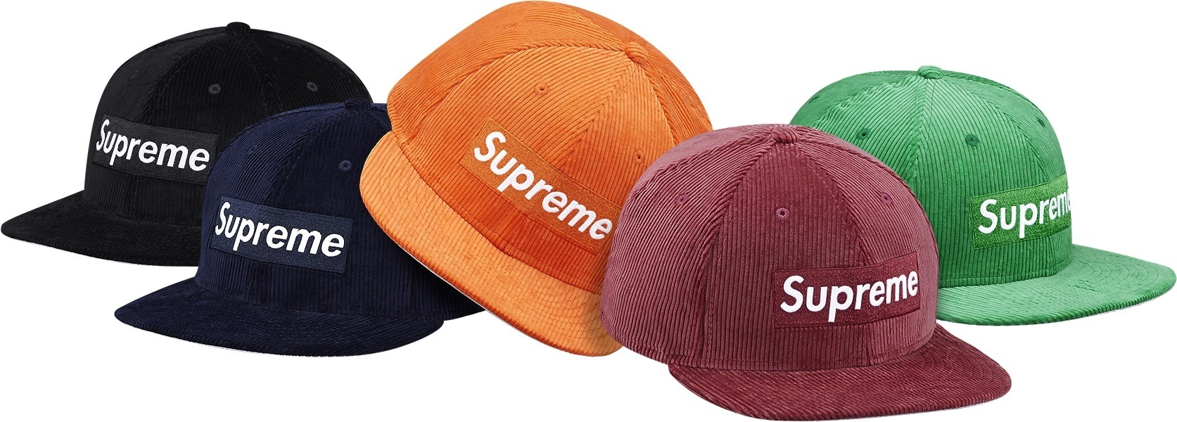 Corduroy Box Logo New Era